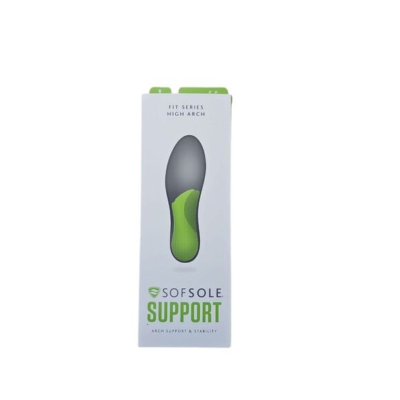 Sof Sole Support Insoles Fit Series High Arch New in Box Women's Size 5/6 - Picture 1 of 10